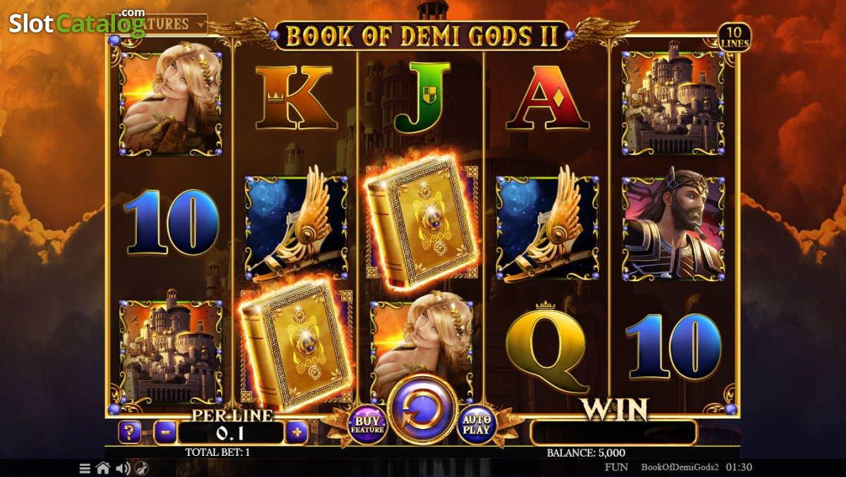 Ігровий автомат book of demi gods 2