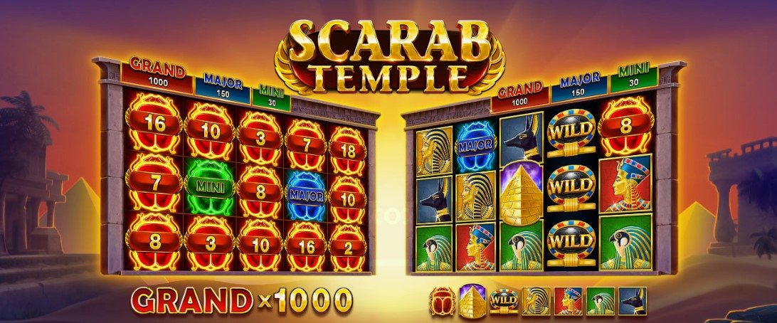 Ігровий автомат Scarab Temple
